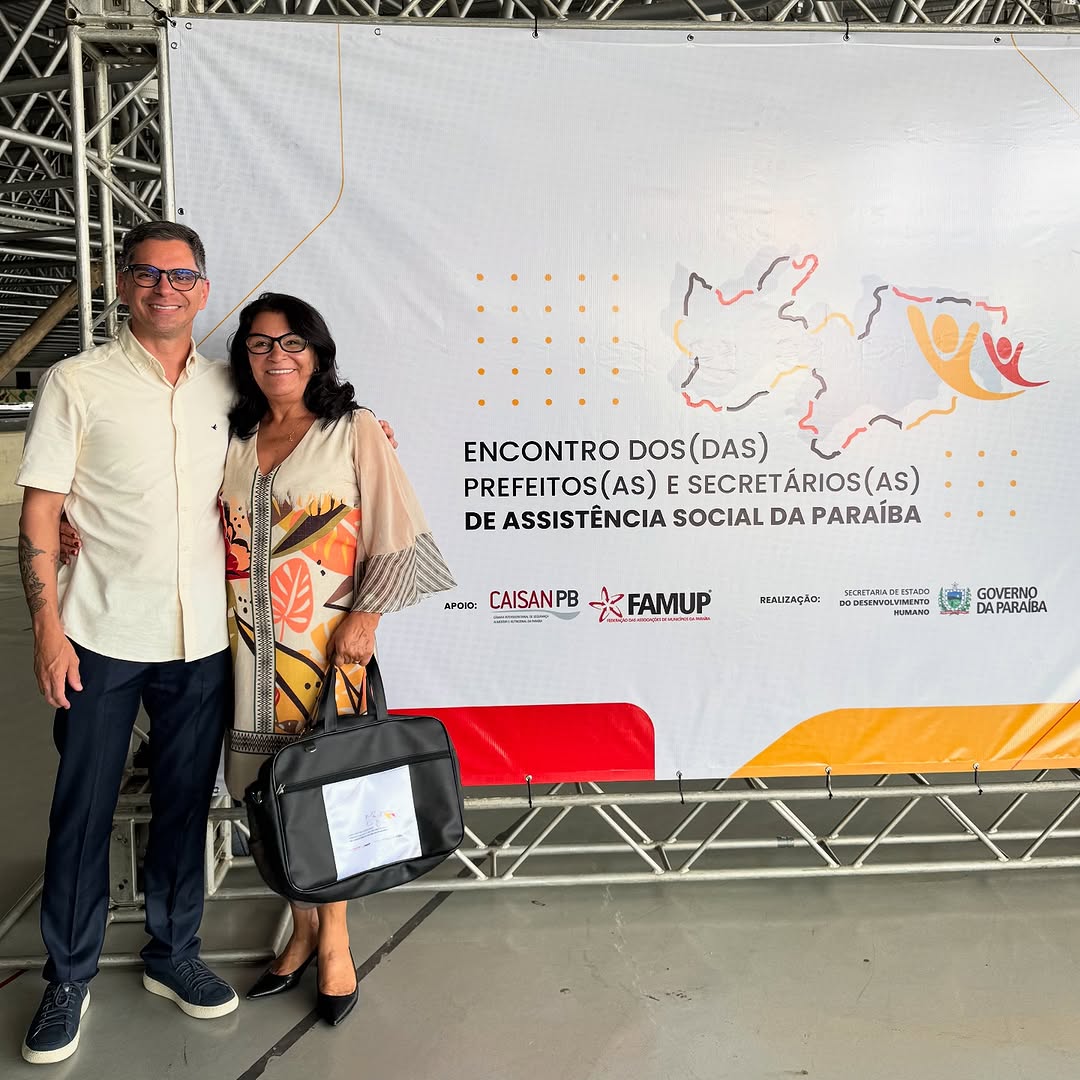PREFEITO FÁBIO ROLIM PARTICIPA DE ENCONTRO PARA FORTALECER A ASSISTÊNCIA SOCIAL E SEGURANÇA ALIMENTAR NA PARAÍBA