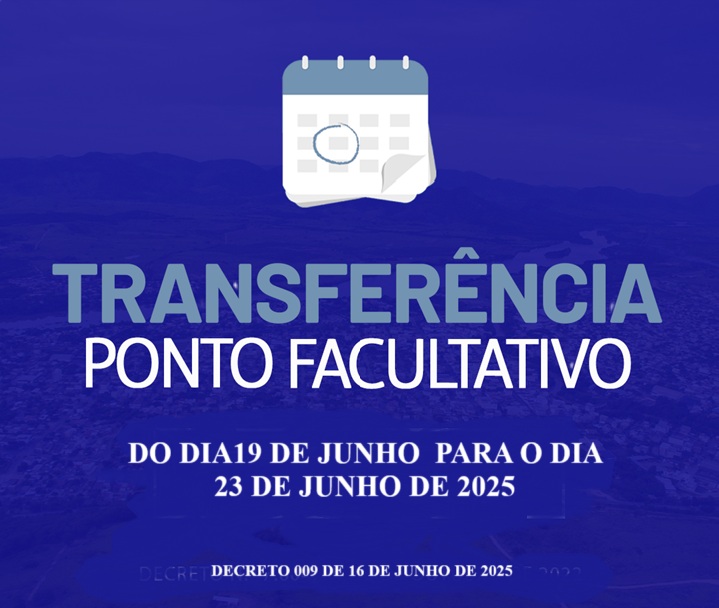 DECRETO DA TRANSFERENCIA DO PONTO FACULTATIVO DE CORPUS CHRISTI