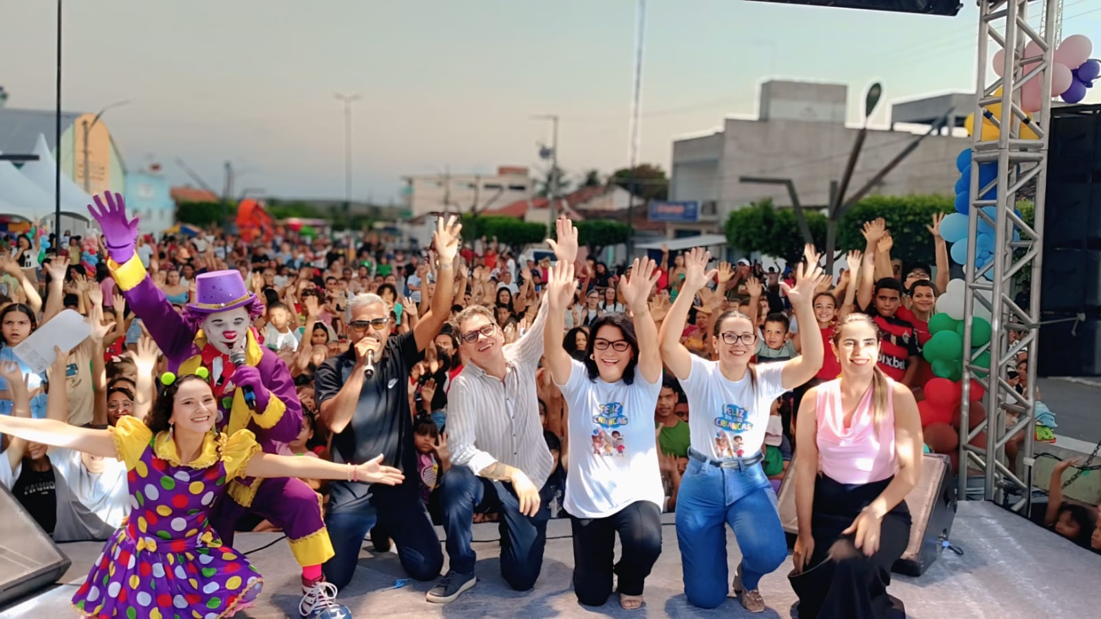 Prefeitura de Caldas Brandão encerra com grande festa as comemorações do Dia das Crianças