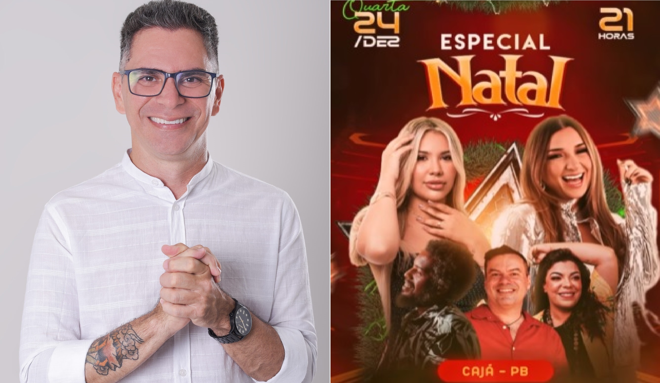 Prefeito Fábio Rolim anuncia atrações da Tradicional Festa de Natal 2025 no Distrito do Cajá