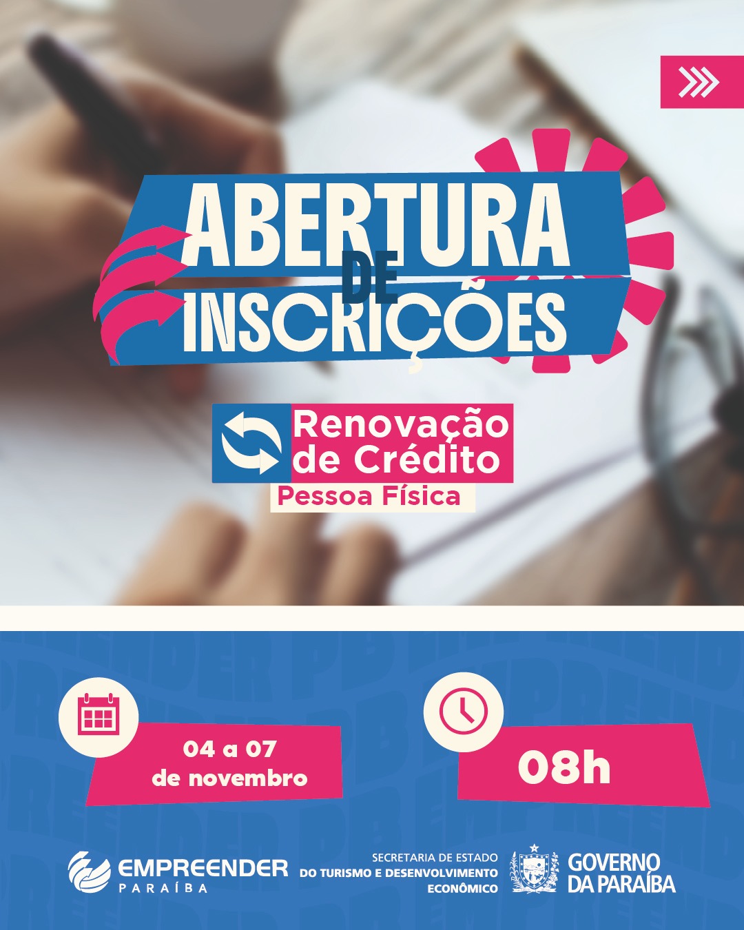 Sala do Empreendedor de Caldas Brandão informa sobre abertura das inscrições para renovação de crédito do Empreender Paraíba