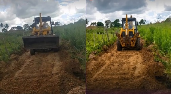 PREFEITURA DE CALDAS BRANDÃO INICIA FORÇA-TAREFA PARA RECUPERAÇÃO DE ESTRADAS VICINAIS APÓS CHUVAS